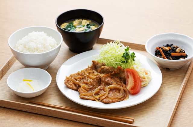 豚肉生姜焼き定食